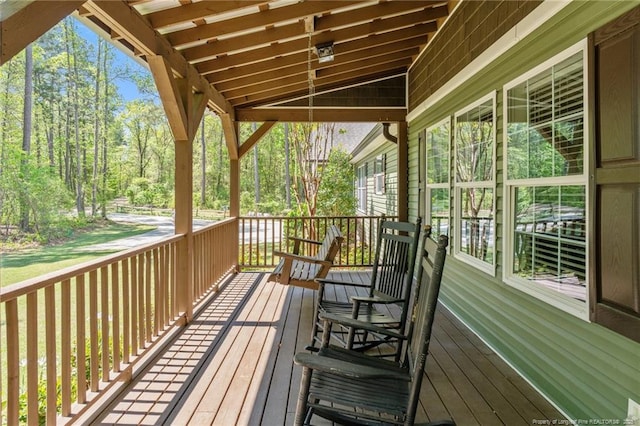 626 Bailey Rd, Coats, NC 27521 - view of deck