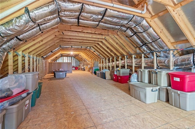 626 Bailey Rd, Coats, NC 27521 - view of unfinished attic