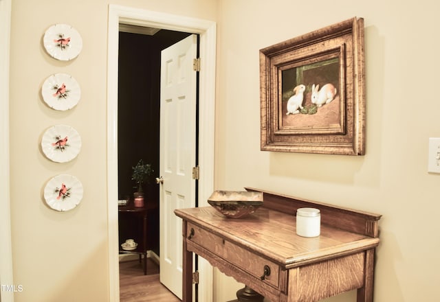 775 Sid Eaves Rd, Youngsville, NC 27596 - hallway with light wood-style floors