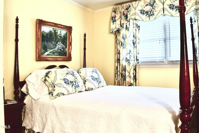 775 Sid Eaves Rd, Youngsville, NC 27596 - bedroom featuring ornamental molding