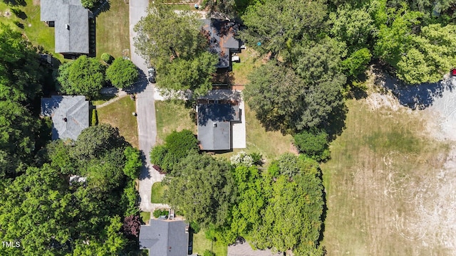 207 N Aiken St, Fuquay Varina, NC 27526 - drone / aerial view
