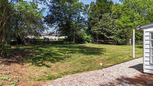 207 N Aiken St, Fuquay Varina, NC 27526 - view of yard featuring fence
