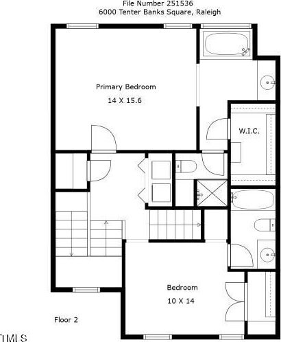 6000 Tenter Banks Sq, Raleigh, NC 27609 - view of layout