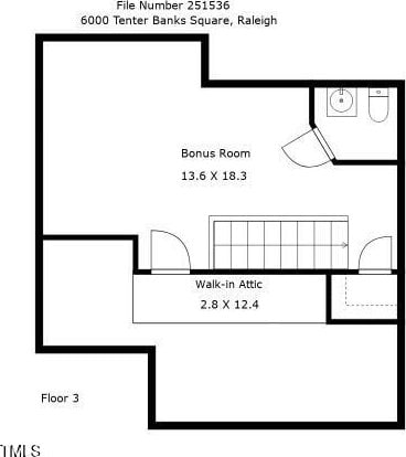 6000 Tenter Banks Sq, Raleigh, NC 27609 - view of layout