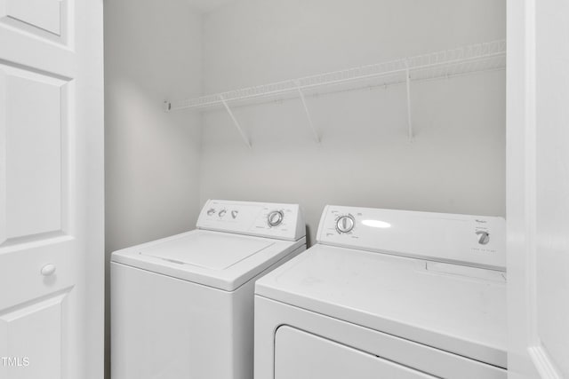 2705 Wyntercrest Ln, Durham, NC 27713 - laundry room featuring laundry area and washer and dryer