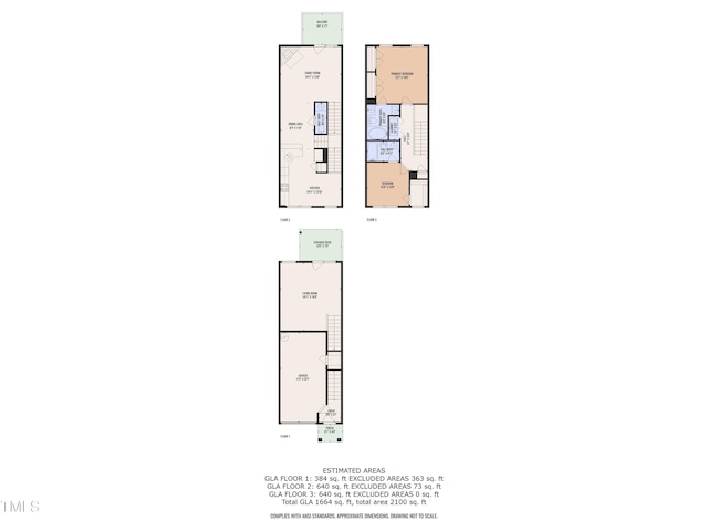 2705 Wyntercrest Ln, Durham, NC 27713 - floor plan