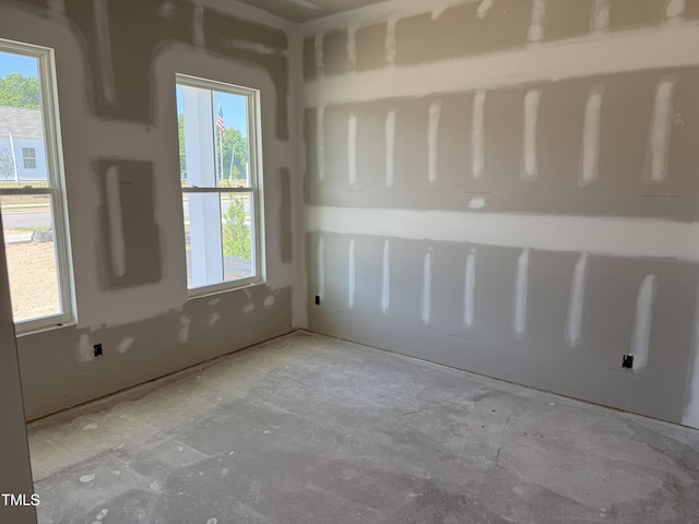 2874 Quarry Rd Unit 165, Rolesville, NC 27571 - spare room featuring plenty of natural light