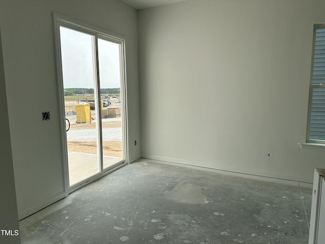 2874 Quarry Rd Unit 165, Rolesville, NC 27571 - spare room featuring healthy amount of natural light