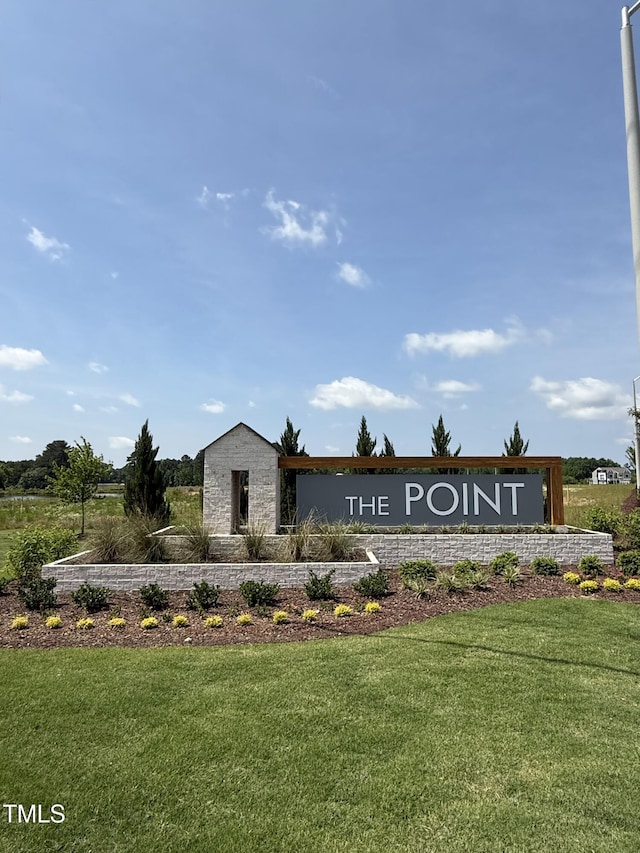 2874 Quarry Rd Unit 165, Rolesville, NC 27571 - community sign with a lawn