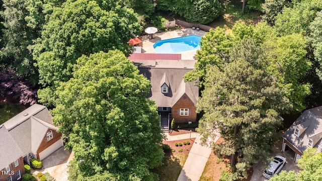 7901 Farnham Ct, Raleigh, NC 27615 - drone / aerial view