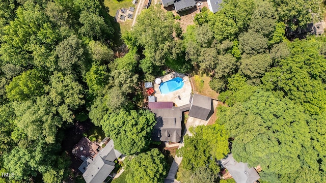 7901 Farnham Ct, Raleigh, NC 27615 - drone / aerial view