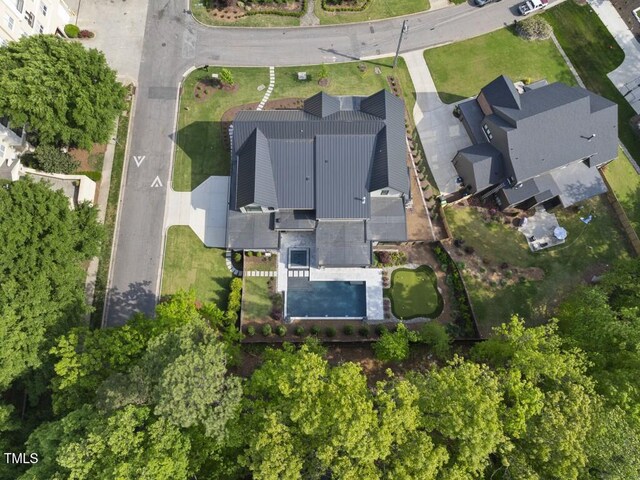 aerial view