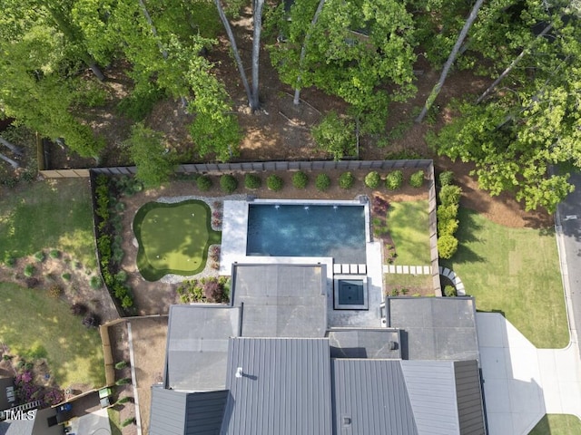 bird's eye view