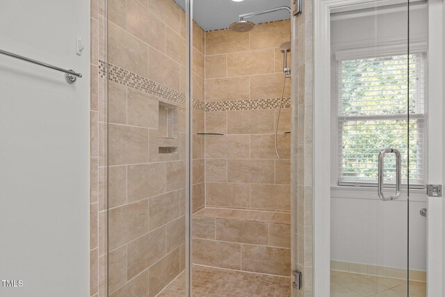 full bath with a stall shower