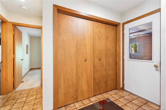 1619 Stonegate N, Sanford, NC 27332 - entryway featuring light tile patterned floors