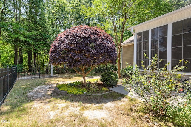 71 Potted Plant Ct, Clayton, NC 27520 - view of yard featuring fence