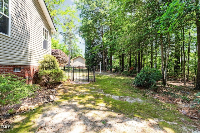 71 Potted Plant Ct, Clayton, NC 27520 - view of yard featuring fence