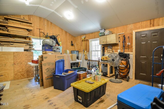 view of storage
