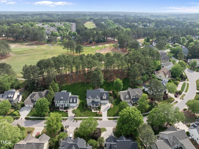 925 Hidden Jewel Ln, Wake Forest, NC 27587 - aerial perspective of suburban area with a golf course