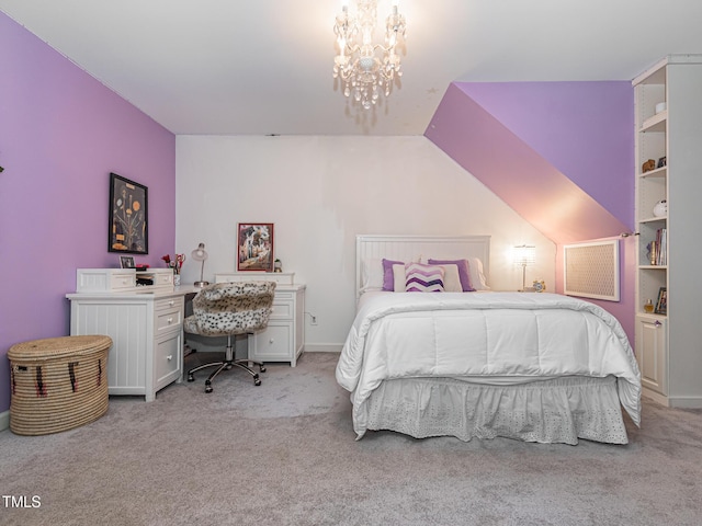 5401 Fire Pink Way, Raleigh, NC 27613 - carpeted bedroom with a chandelier
