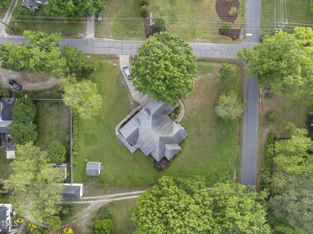 406 N Wakefield St, Zebulon, NC 27597 - drone / aerial view