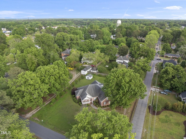 406 N Wakefield St, Zebulon, NC 27597 - aerial view of a forest