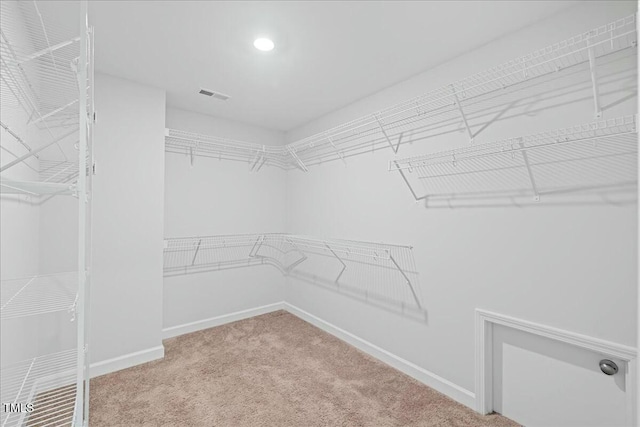 1005 Whispering Creek Ct, Knightdale, NC 27545 - spacious closet with carpet and visible vents