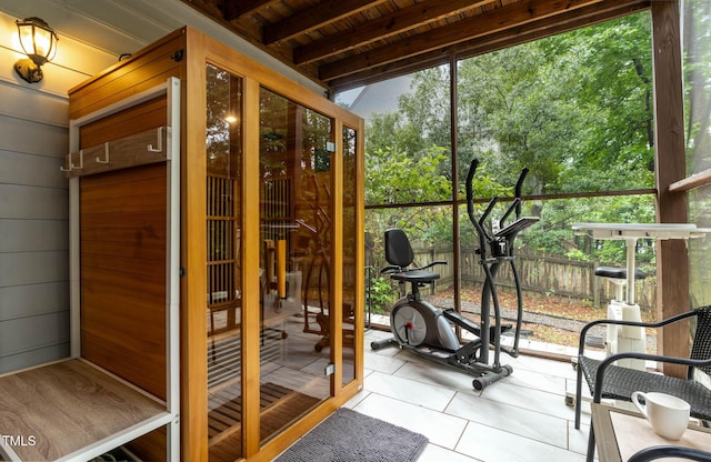 6 Chelan Ct, Durham, NC 27713 - view of sunroom / solarium