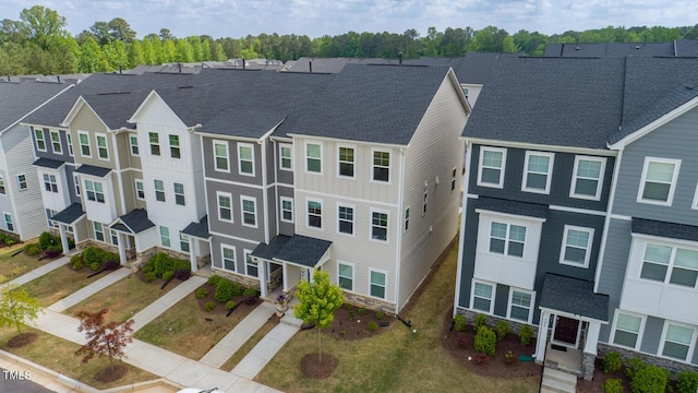 321 Devon Cliffs Dr, Wake Forest, NC 27587 - aerial perspective of suburban area