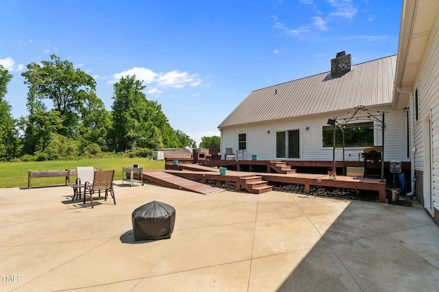 675 Anderson Creek Rd, Henderson, NC 27537 - view of patio