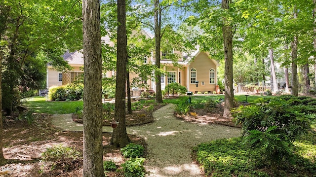 7212 Donneeford Rd, Wake Forest, NC 27587 - view of yard