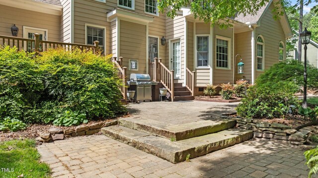 7212 Donneeford Rd, Wake Forest, NC 27587 - doorway to property with roof with shingles