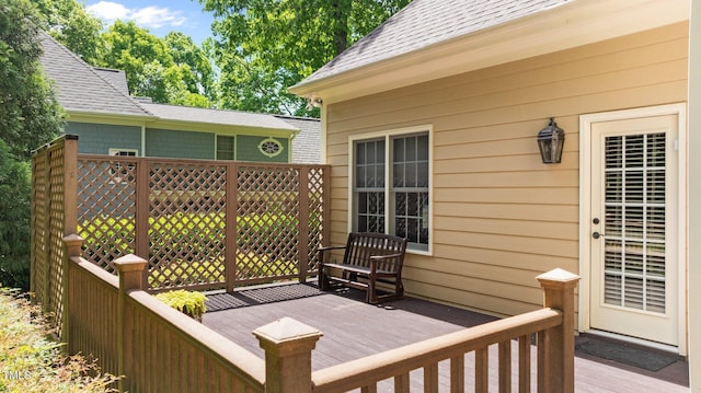 7212 Donneeford Rd, Wake Forest, NC 27587 - view of deck