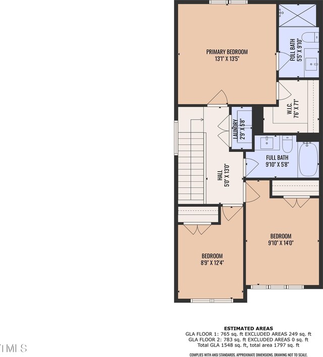 743 Hadstock Path, Zebulon, NC 27597 - floor plan