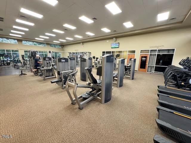202 Verrazano Pl, Clayton, NC 27520 - view of gym