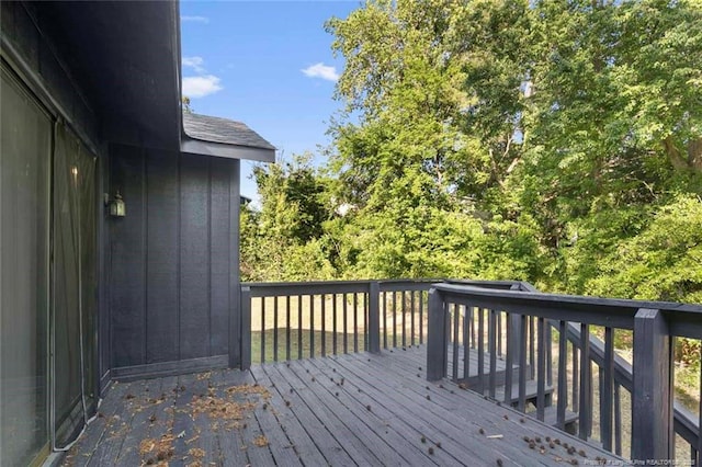 505 Toxaway Ct, Fayetteville, NC 28314 - view of wooden deck