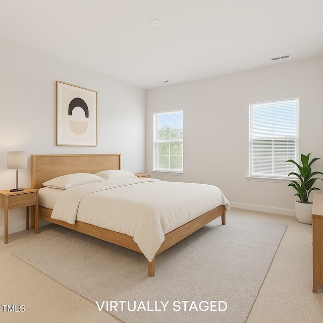 1073 Branch Line Ln, Apex, NC 27502 - bedroom featuring light carpet and baseboards