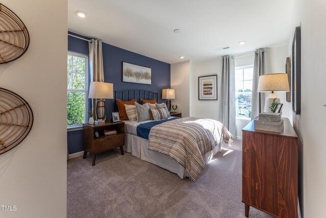 LOT5 Cooper St, Sanford, NC 27330 - carpeted bedroom featuring recessed lighting, baseboards, and multiple windows