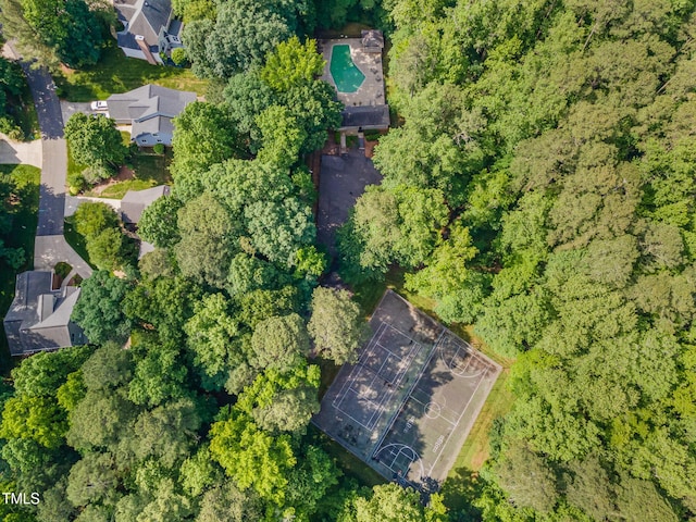 aerial overview of property's location
