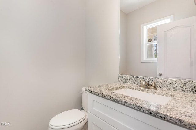105 Forest Wood Dr, Salemburg, NC 28385 - bathroom featuring toilet and vanity