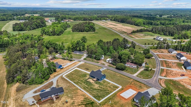 aerial view with a view of trees