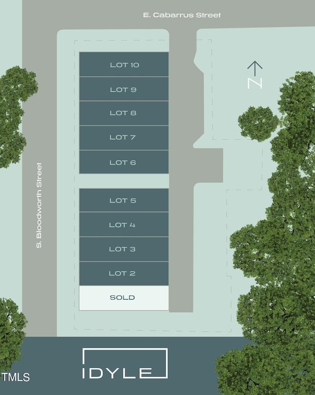 501 S Bloodworth St Unit 101, Raleigh, NC 27601 - map