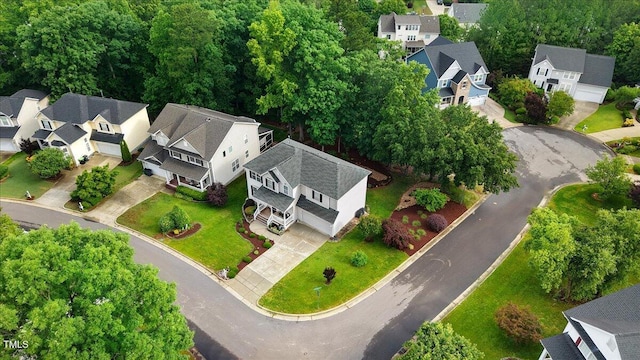 1480 Big Leaf Loop, Apex, NC 27502 - aerial view of residential area
