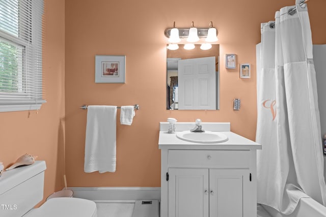 113 Denard St, Oxford, NC 27565 - full bathroom with toilet and vanity