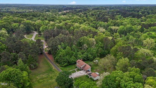 113 Denard St, Oxford, NC 27565 - bird's eye view featuring a forest view