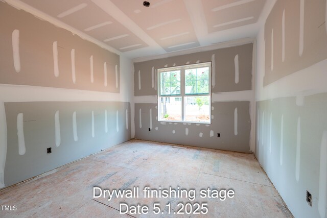 view of empty room