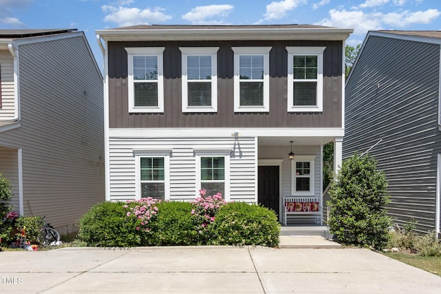 420 Cherry St, Fuquay Varina, NC 27526 - view of front of property with covered porch