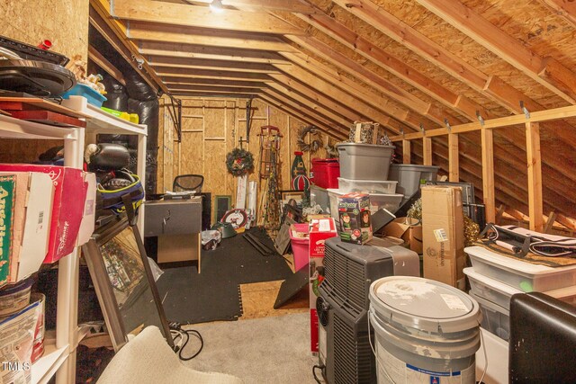 420 Cherry St, Fuquay Varina, NC 27526 - view of attic