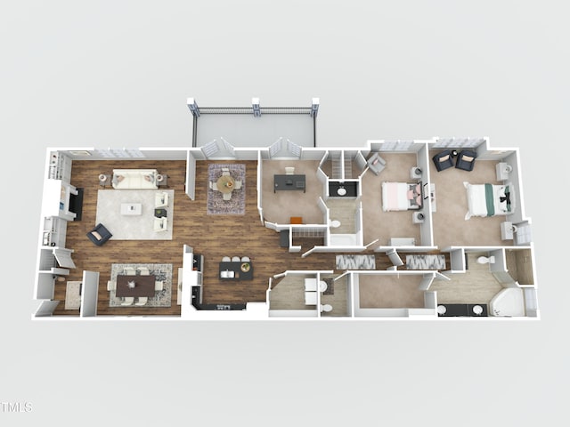 800 Gathering Park Cir Unit 204, Cary, NC 27519 - view of home floor plan
