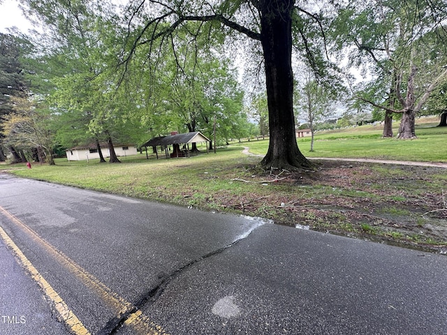 view of road